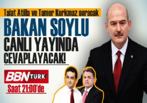 Sleyman Soylu dan canl yaynda fla aklamalar! 
