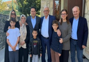 Ahmet �zer den �mamo�lu ailesine ziyaret 