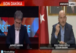 Ahmet Hakan Bakan Soylu ya sordu: AK Partili belediyeye mdahale edildi mi? 