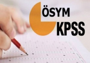 KPSS pazar gn yeniden yaplacak 