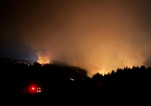 Bursa da yangn felaketi sryor! Vatandalar tahliye ediliyor 